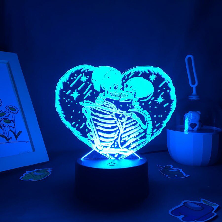 Skeleton Image 3D LED Neon Night Lights