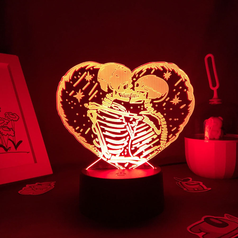 Skeleton Image 3D LED Neon Night Lights