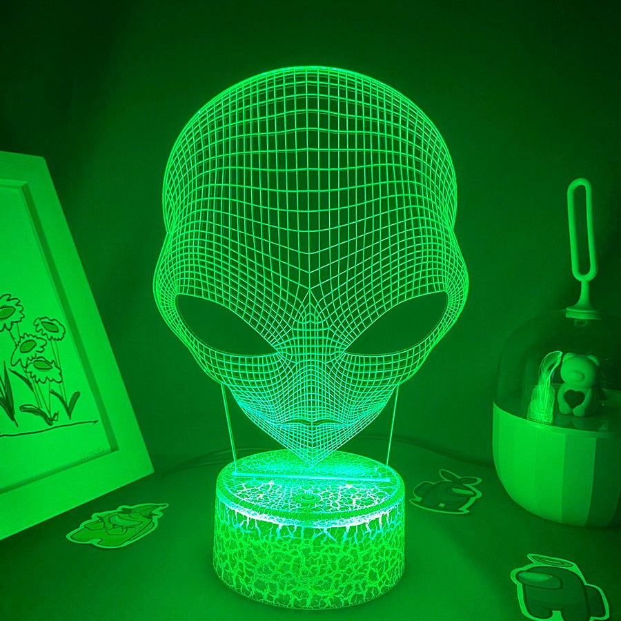 Pop eyed Alien 3D Lava Lamp