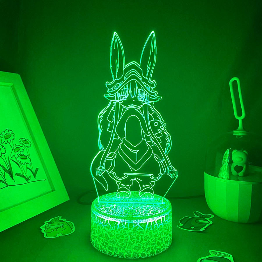 Made in Abyss Figure Nanachi 3D Night Lights