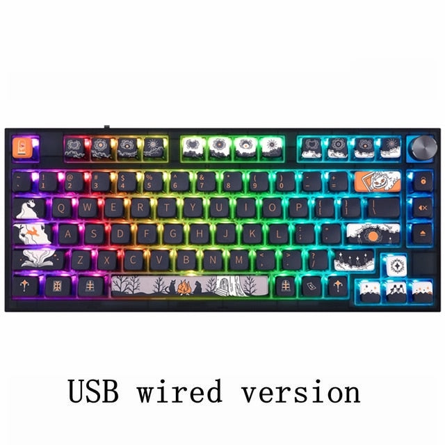 لوحة مفاتيح ميكانيكية SKYLOONG GK75 RGB بصرية