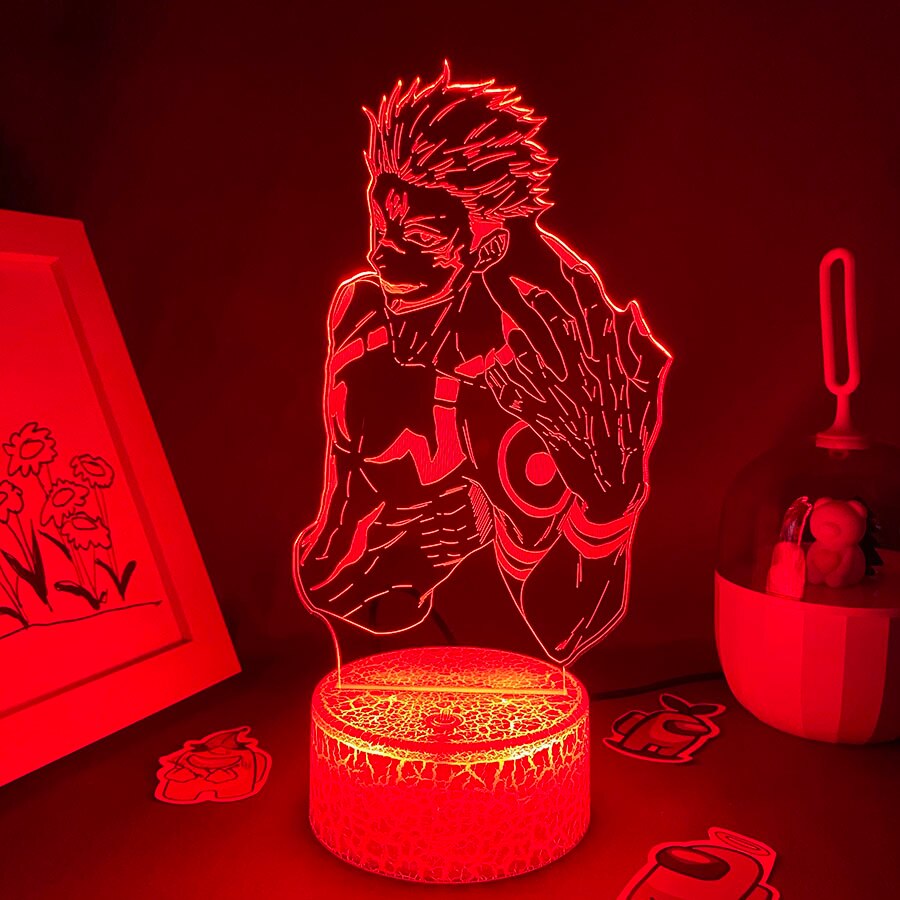 Jujutsu Kaisen Figure Yuji Itadori Ryomen Sukuna Lamp