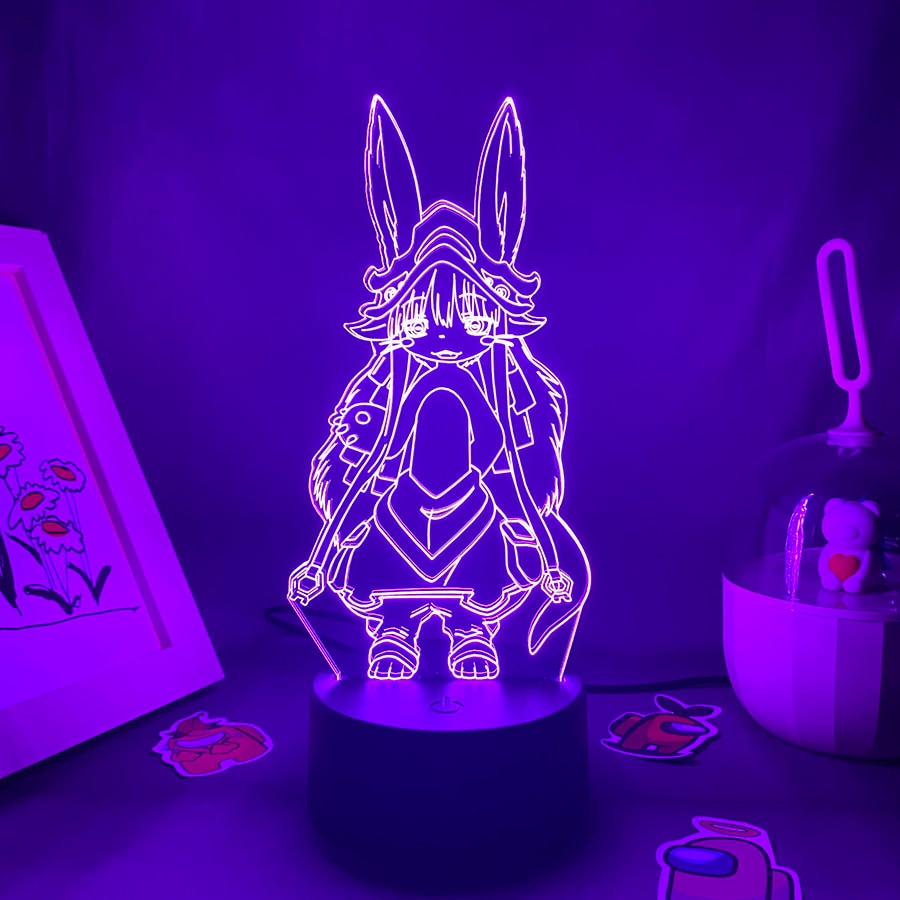 Made in Abyss Figure Nanachi 3D Night Lights