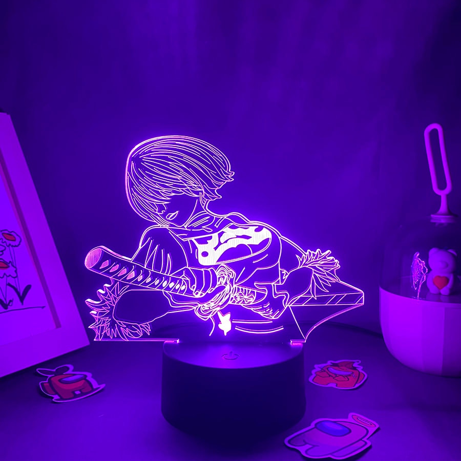 NieR Automata Figure YoRHa  3D Led Neon Night Lights