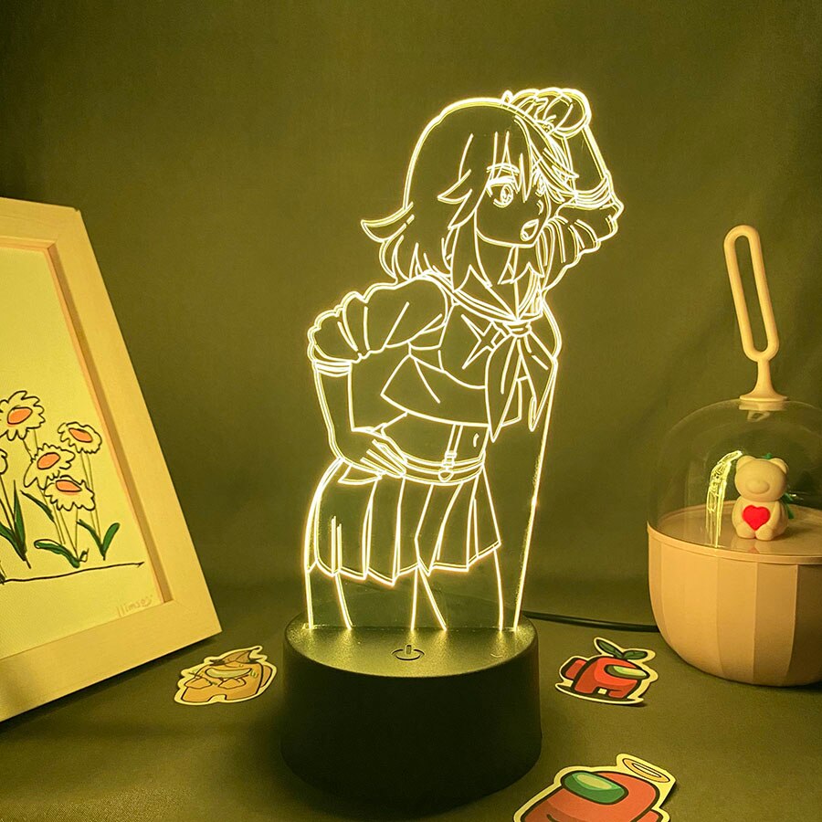 Figure Matoi Ryuuko 3D Led Night Lights