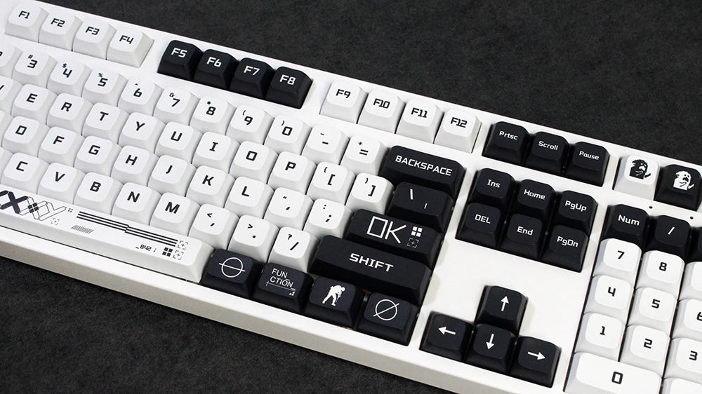 CSGO B&W XDA Keycaps