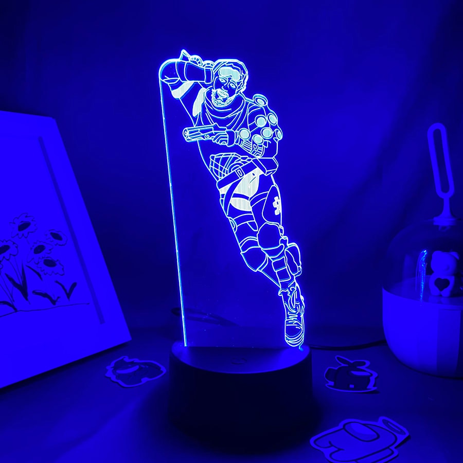 لعبة Apex Legends MIRAGE Holographic Trickster 3D Lights