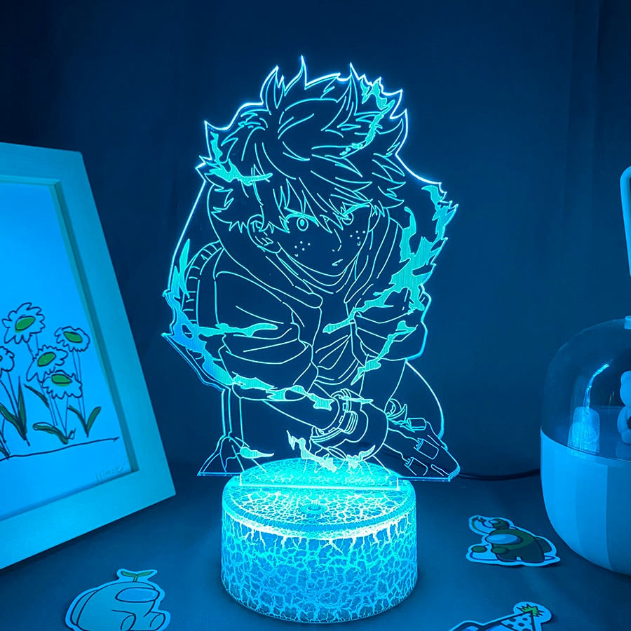 Izuku Midoriya Deku 3D Led Night Lights