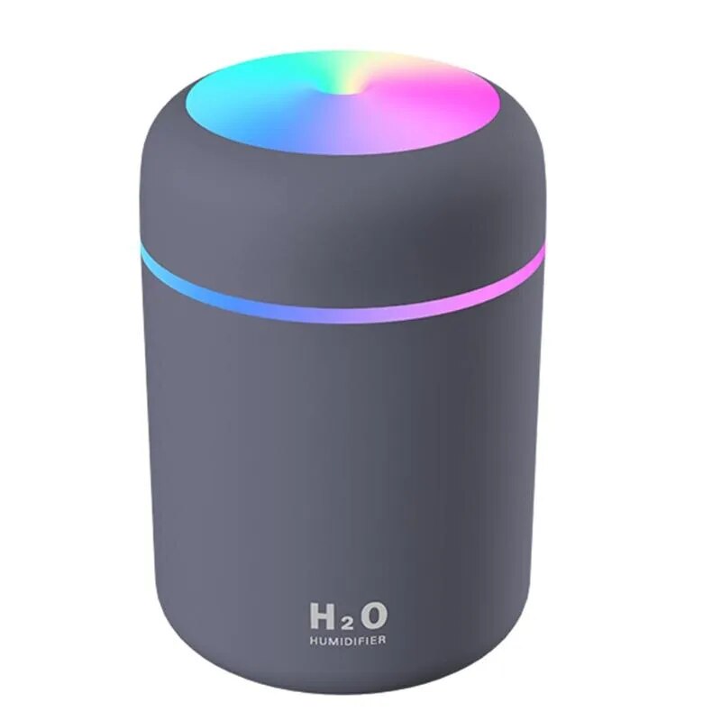 300ML Air Humidifier Colorful Atmosphere Light