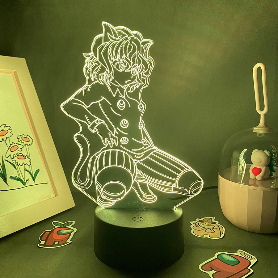 Hunter x Hunter Figure Neferpitou 3D Night Light