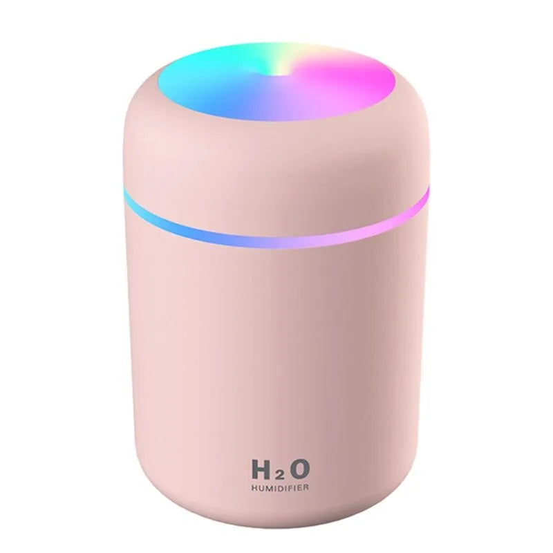 300ML Air Humidifier Colorful Atmosphere Light