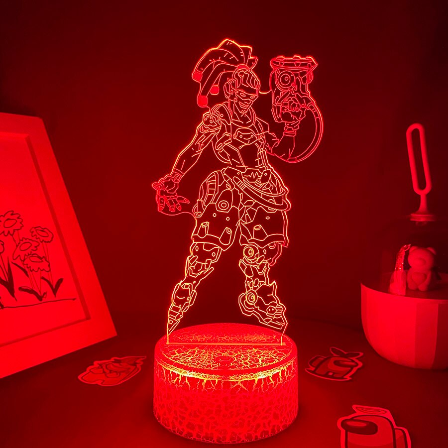 Overwatches OW Game Figure Lucio Night Lights