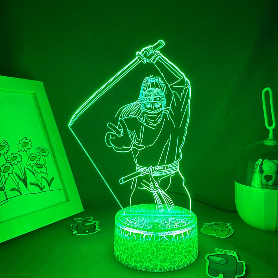 Hot Game Figure Shinobi-es 3 3D Night Lights