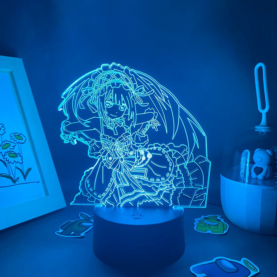 Date A Live Figure Tokisaki Kurumi 3D Night Lights