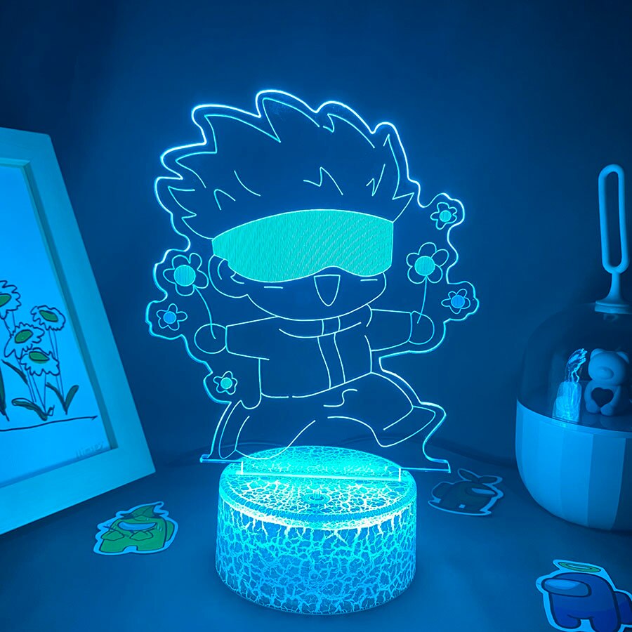 Jujutsu Kaisen Figure Satoru Gojo 3D LED Night Light