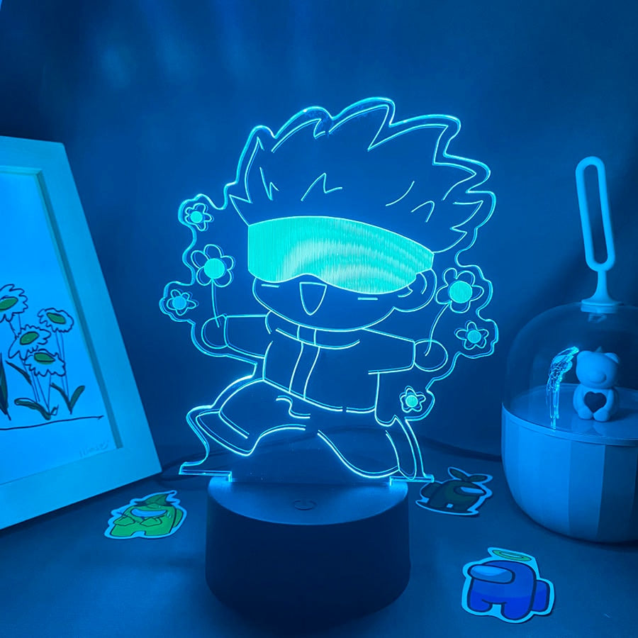 Jujutsu Kaisen Figure Satoru Gojo 3D LED Night Light