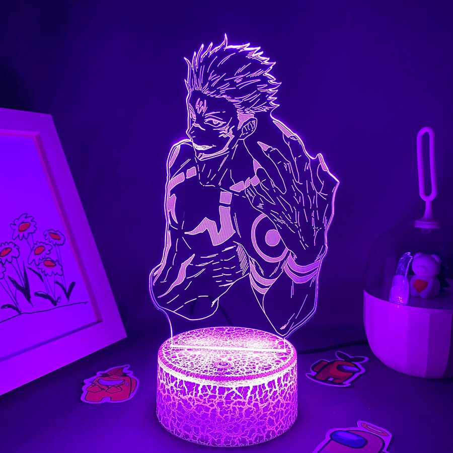 Jujutsu Kaisen Figure Yuji Itadori Ryomen Sukuna Lamp