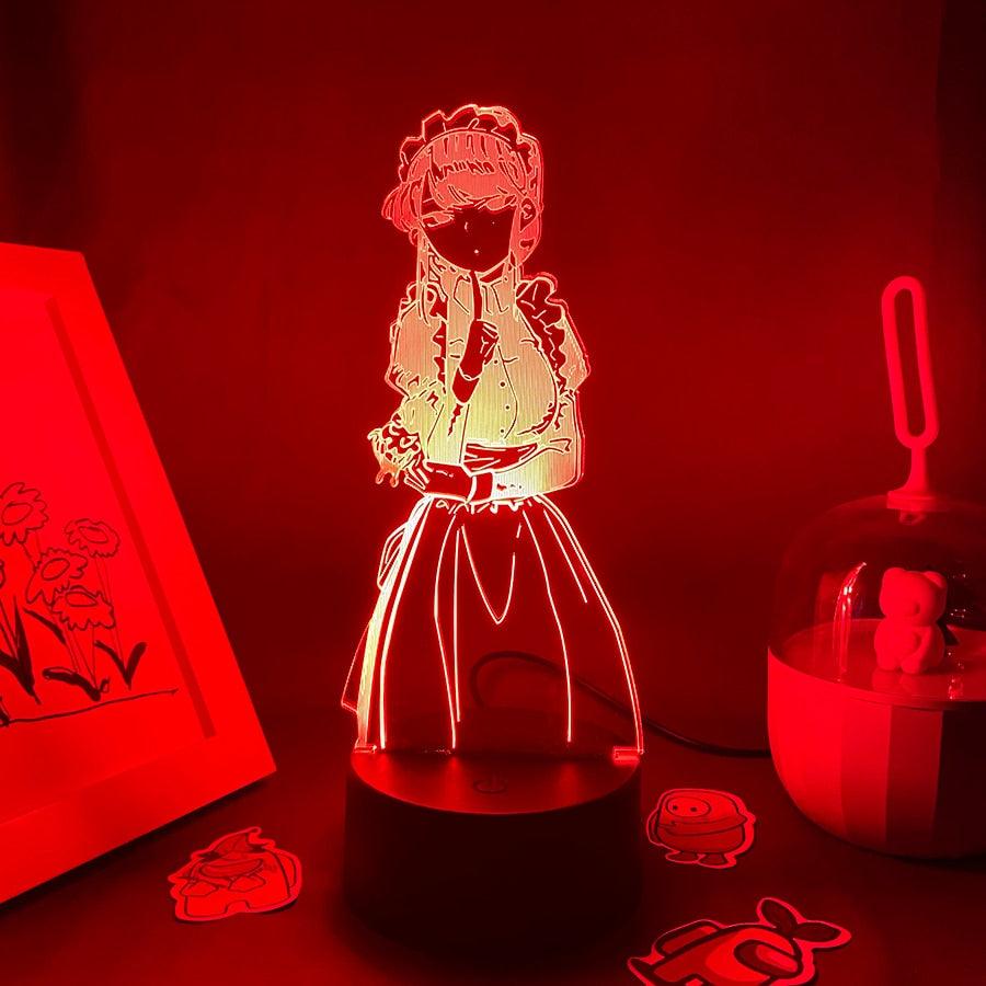 Komi Cant Communicate 3D Led Neon Night Lights