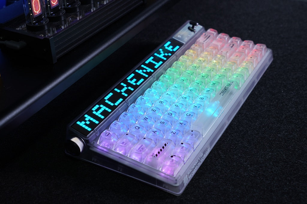 Machenike KT68 Pro Smart Screen Mechanical Keyboard