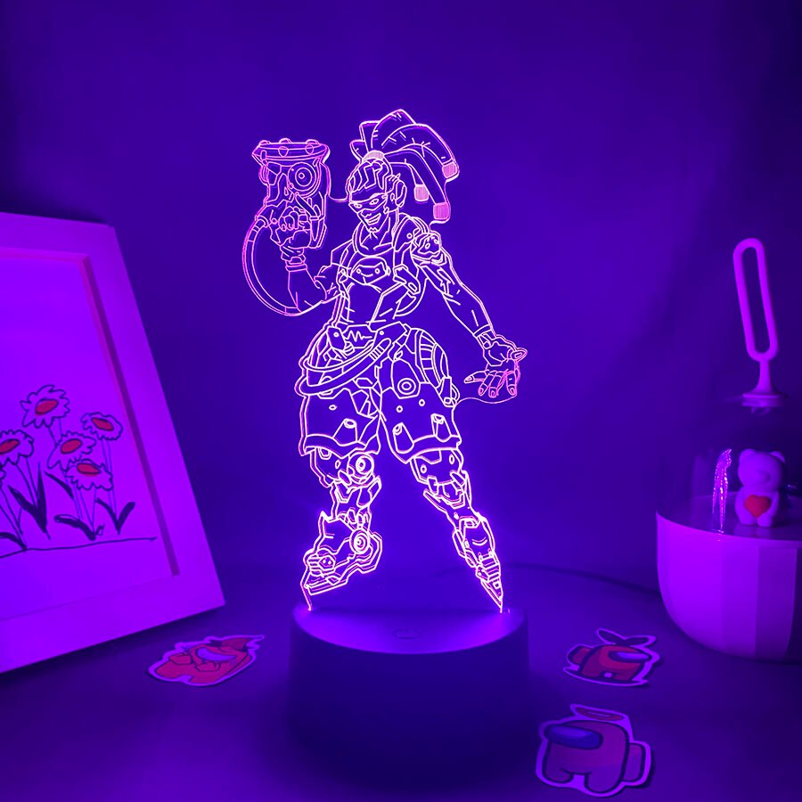 Overwatches OW Game Figure Lucio Night Lights