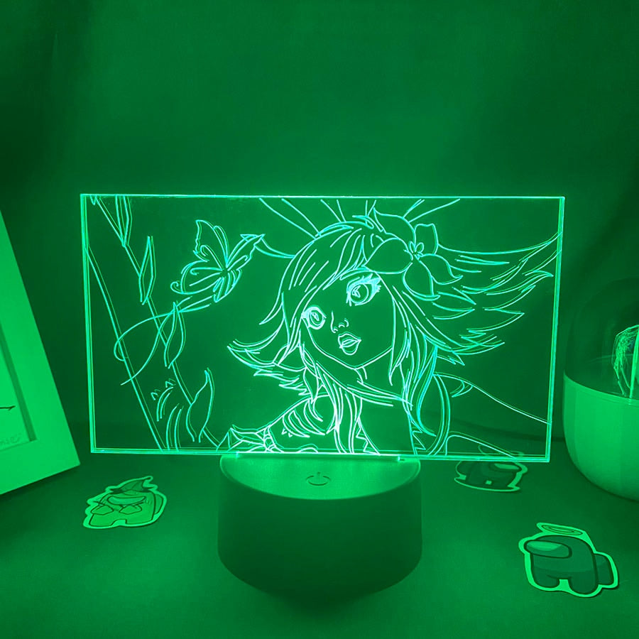 Legends Neeko The Curious Chameleon 3D Night Lights