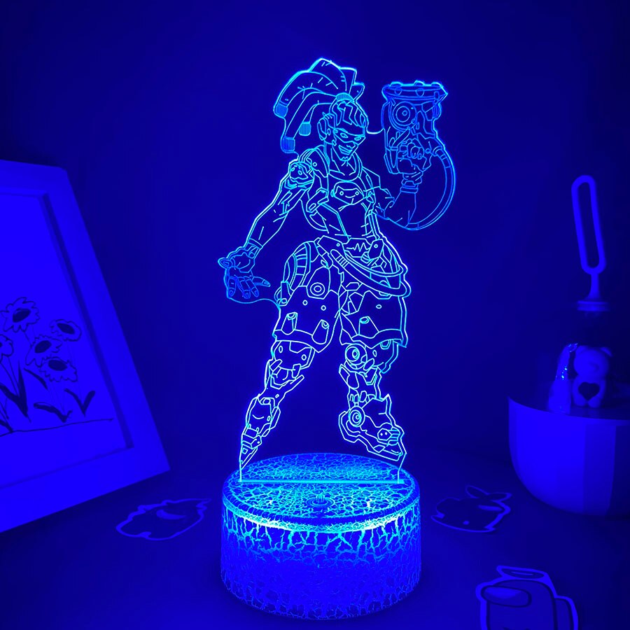 Overwatches OW Game Figure Lucio Night Lights