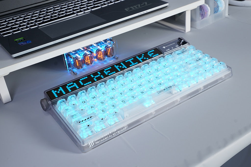 Machenike KT68 Pro Smart Screen Mechanical Keyboard