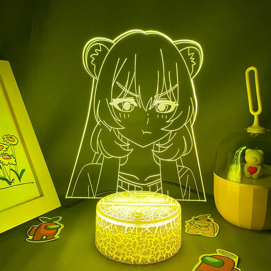 The Rising of the Shield Hero Figure Raphtalia Night Light