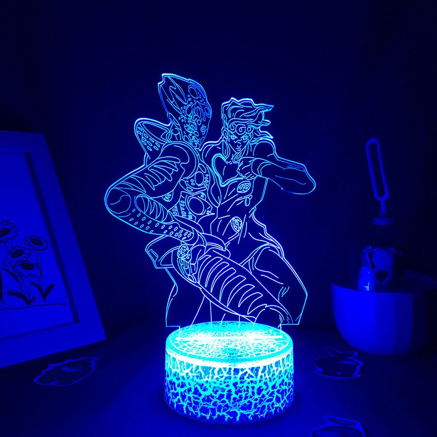 JoJo Bizarre Adventure Figure Night Lights