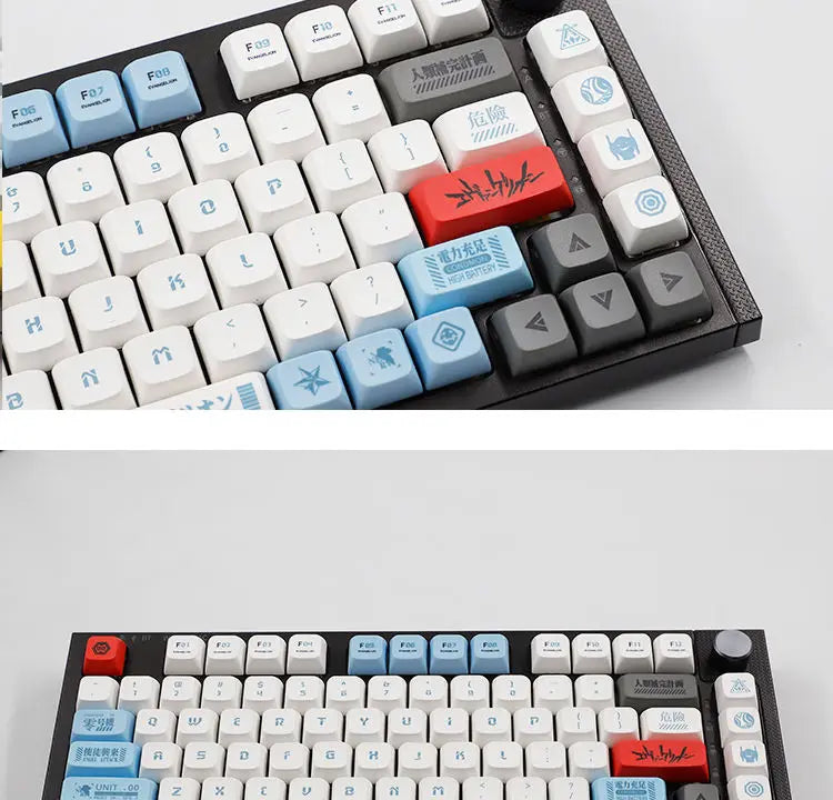 E-evangelion V-eva A-genesis Keycaps