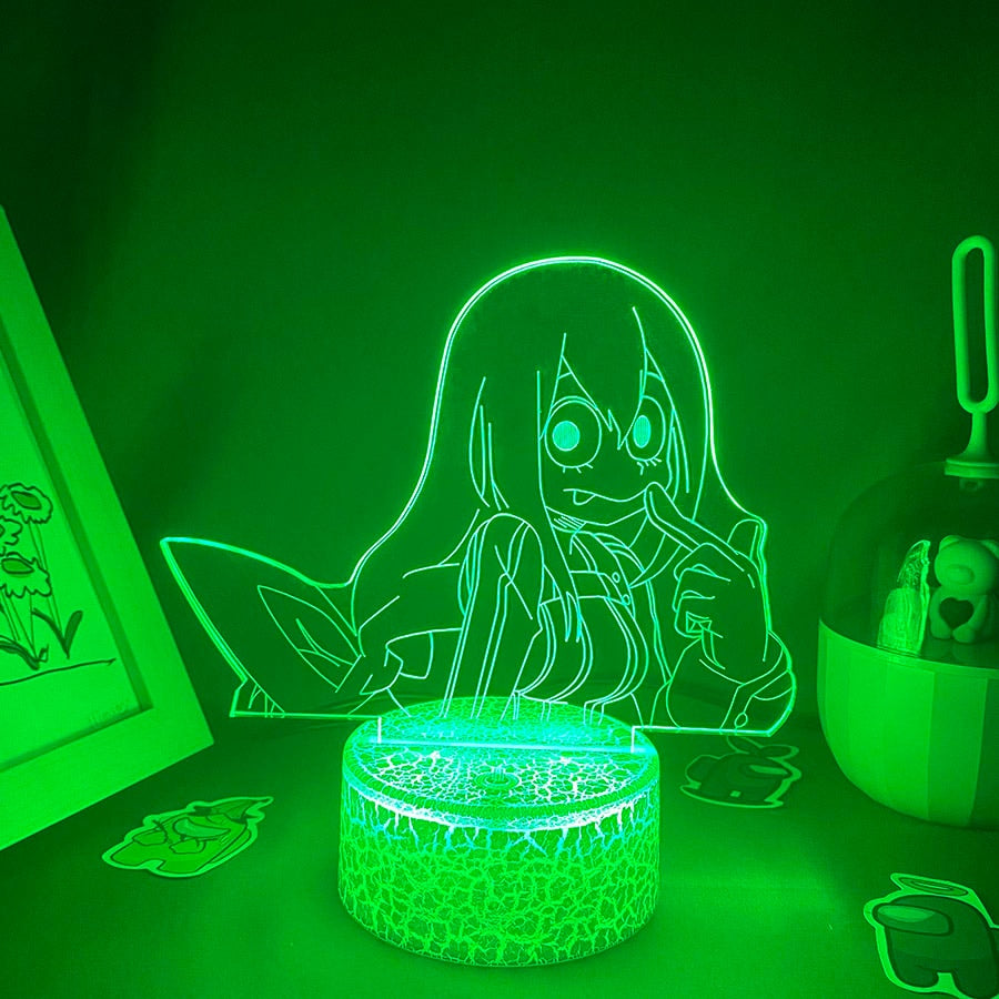 My Hero Academia Tsuyu Asui 3D Night Lights