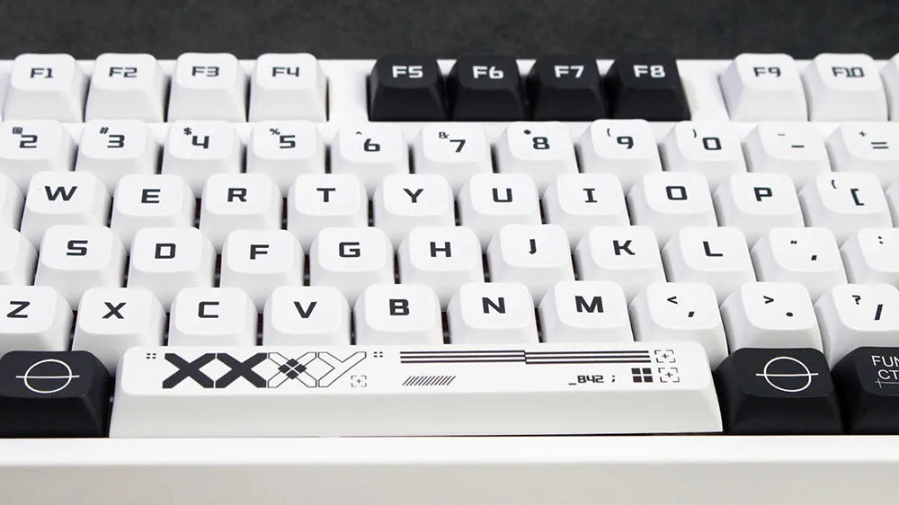 CSGO B&W XDA Keycaps