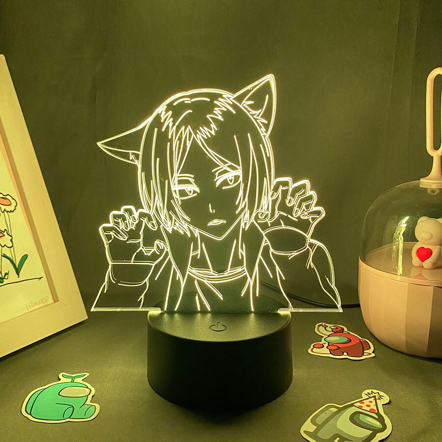 Haikyuu Figure Kenma Kozume Led Night Light