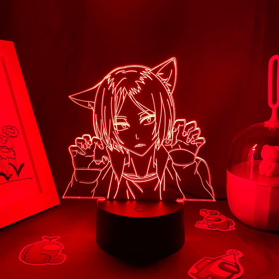 Haikyuu Figure Kenma Kozume Led Night Light