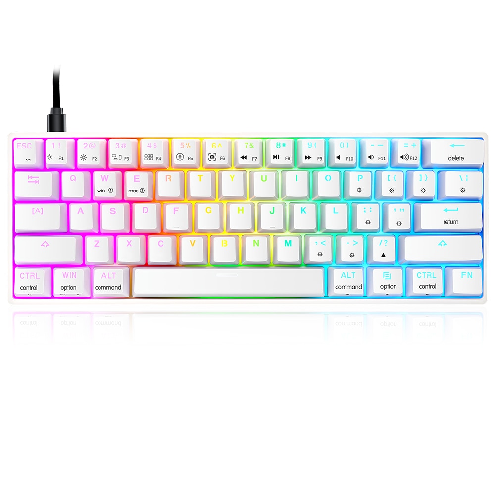 SKYLOONG GK61 Mechanical Keyboard 60% -OPTICAL-