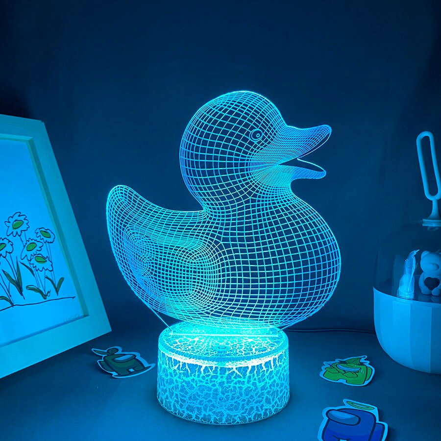 Duck 3D LED Neon Night Lights