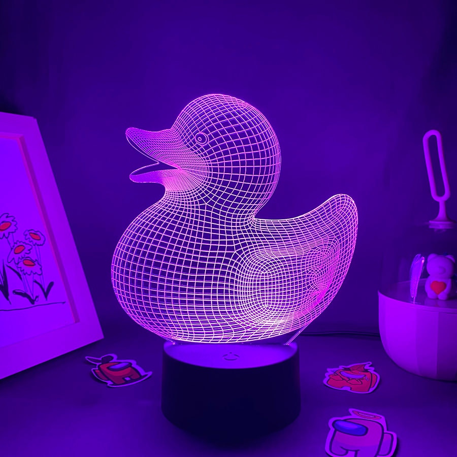 Duck 3D LED Neon Night Lights