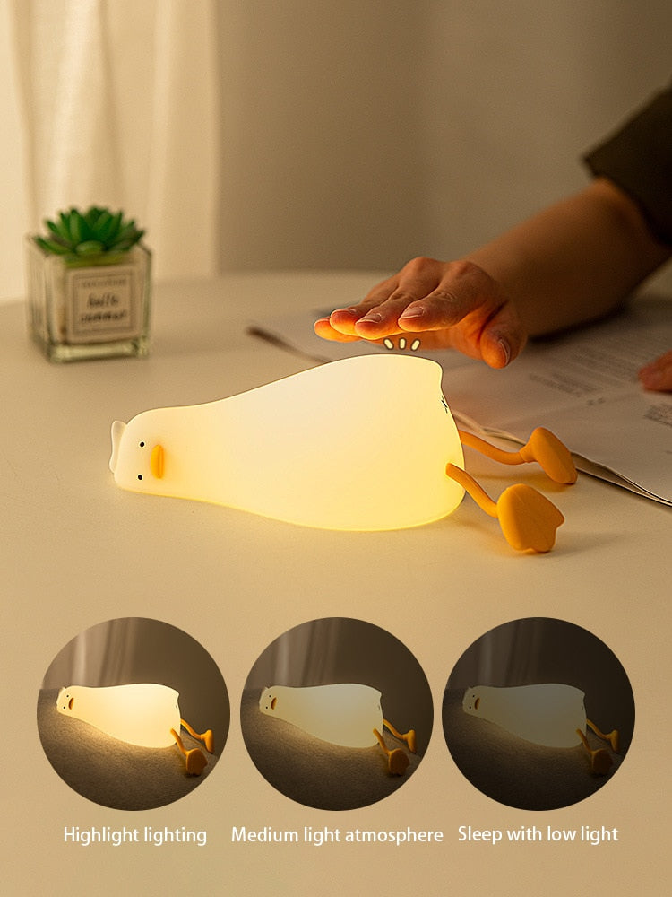 لمس Ducky Silicone Night Light