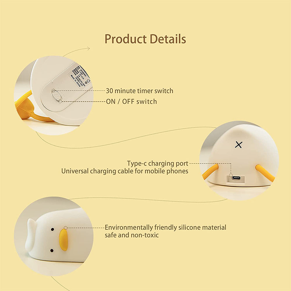 لمس Ducky Silicone Night Light