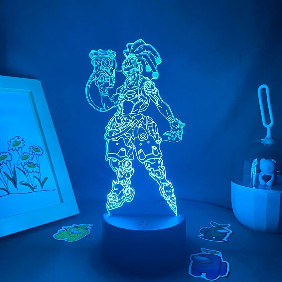 Overwatches OW Game Figure Lucio Night Lights