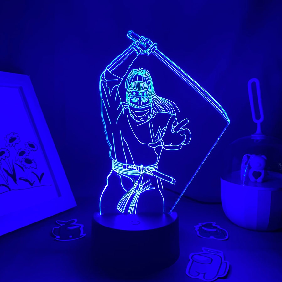 Hot Game Figure Shinobi-es 3 3D Night Lights