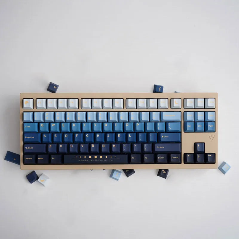 Moonrise Keycaps PBT الكرز الشخصي