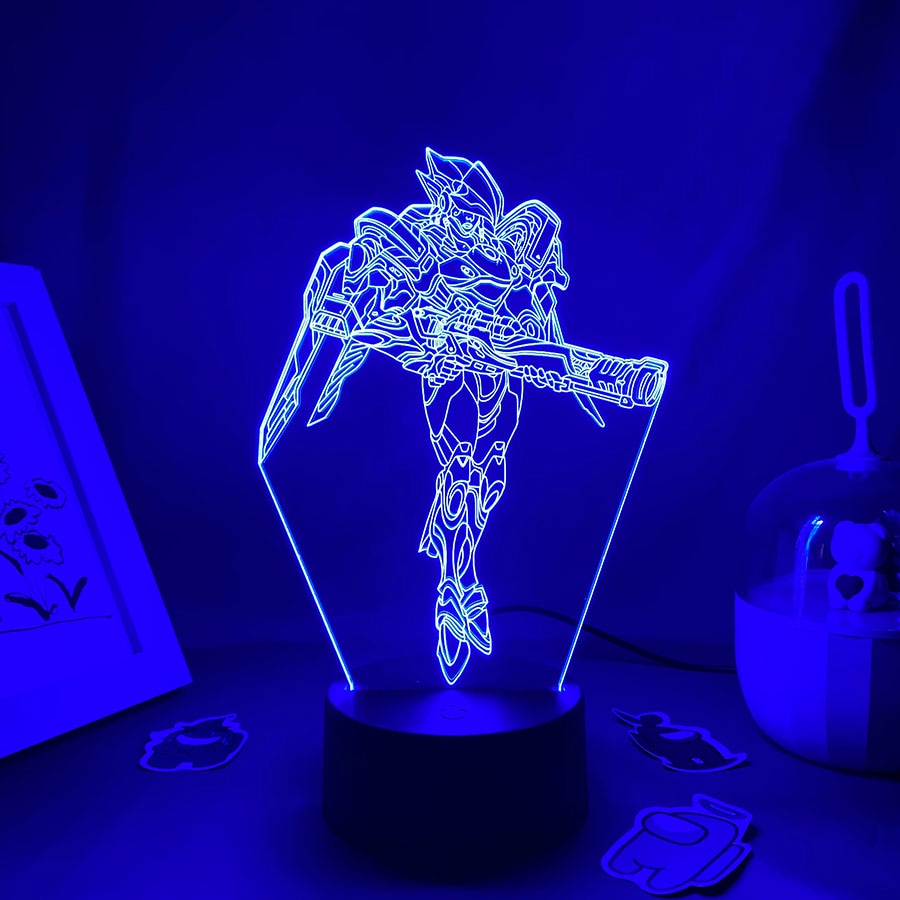 لعبة Overwatches OW مجسم Phrah 3D Night Lights 