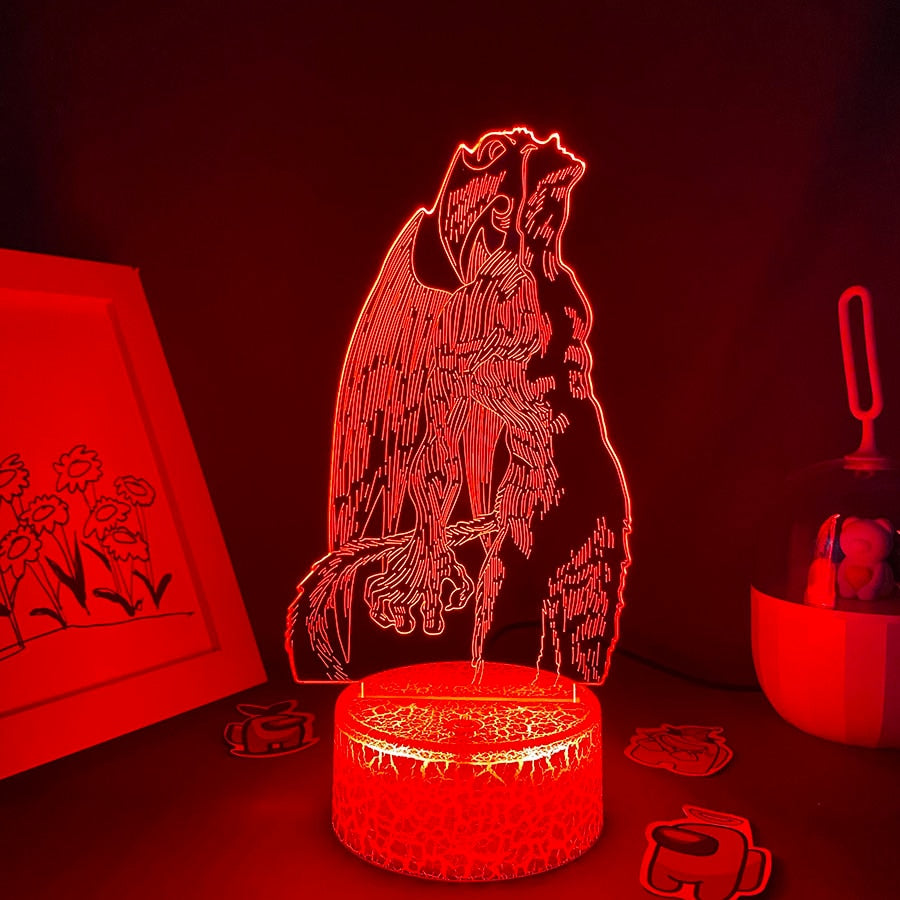 DEVILMAN Figure Crybaby 3D Led Night Lights