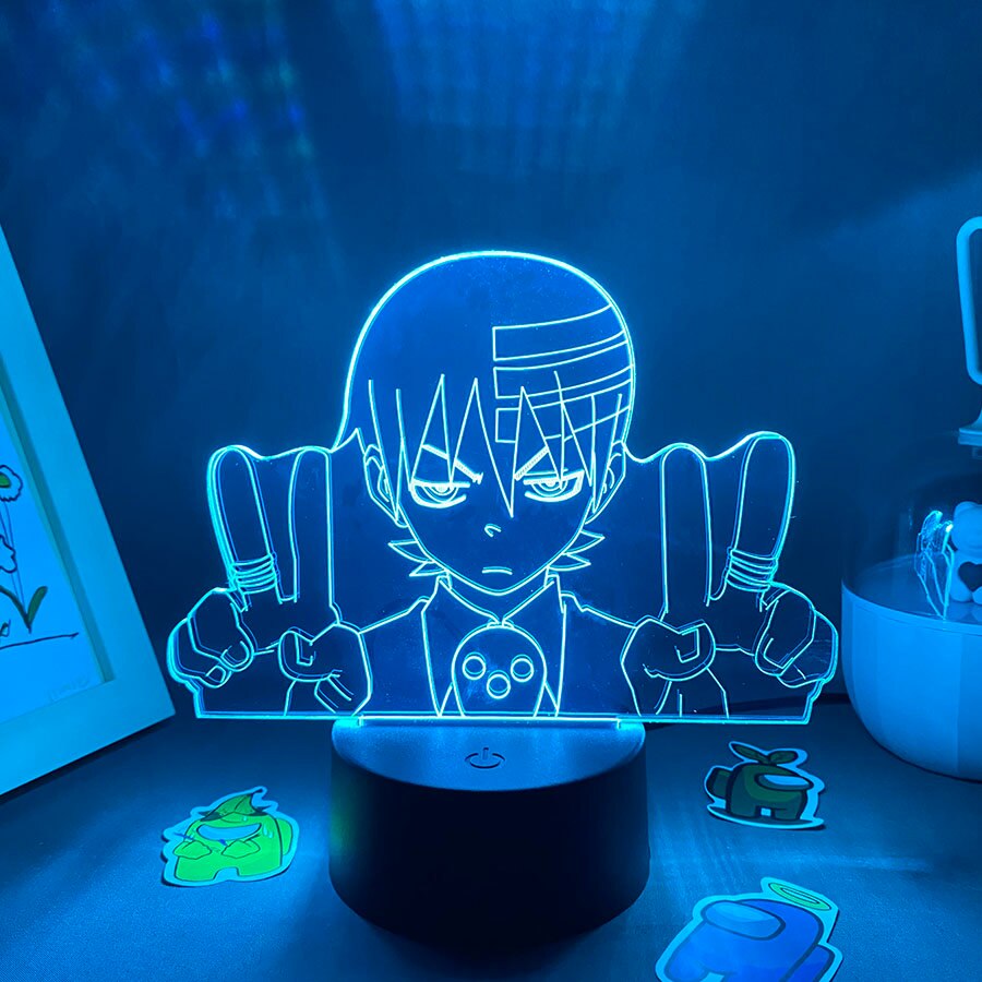 Soul Eater Death the Kid 3D LED Lava Lamp