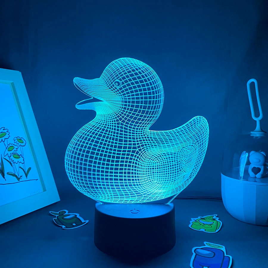 Duck 3D LED Neon Night Lights