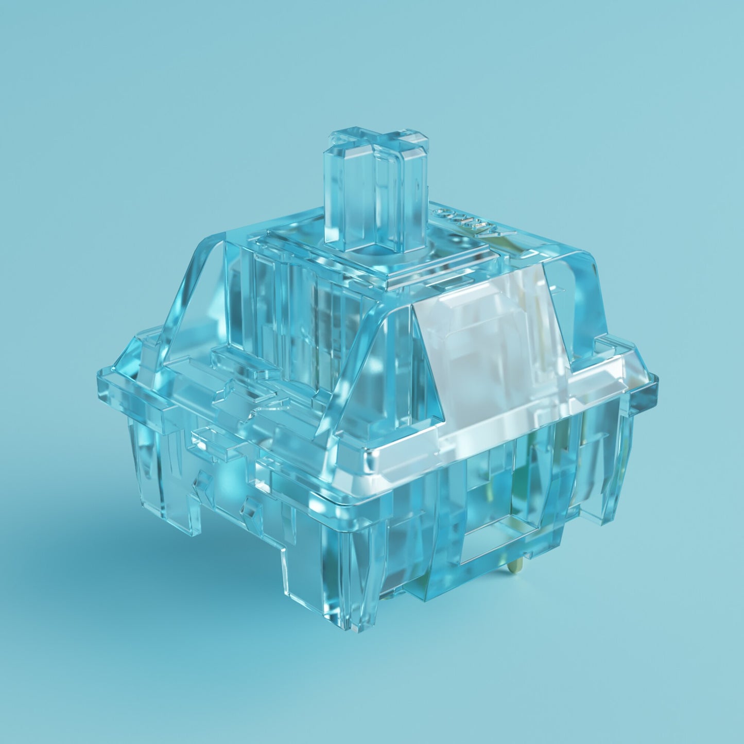 Akko CS Crystal Blue Linear Mechanical Switch