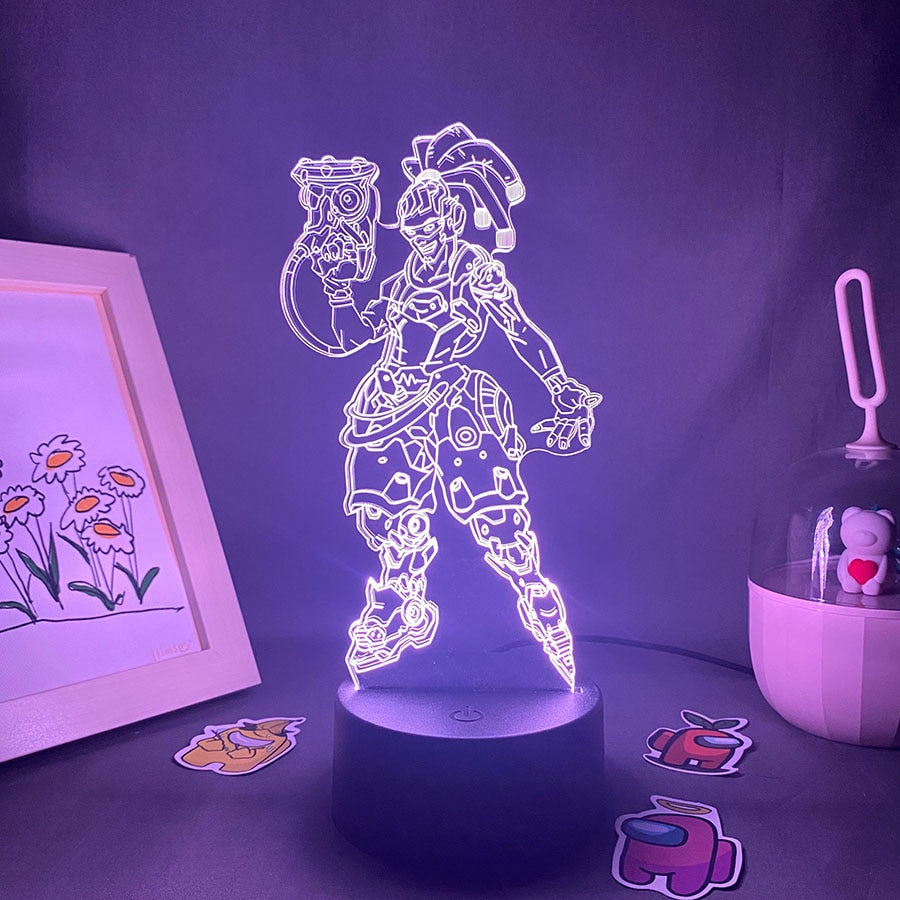 Overwatches OW Game Figure Lucio Night Lights