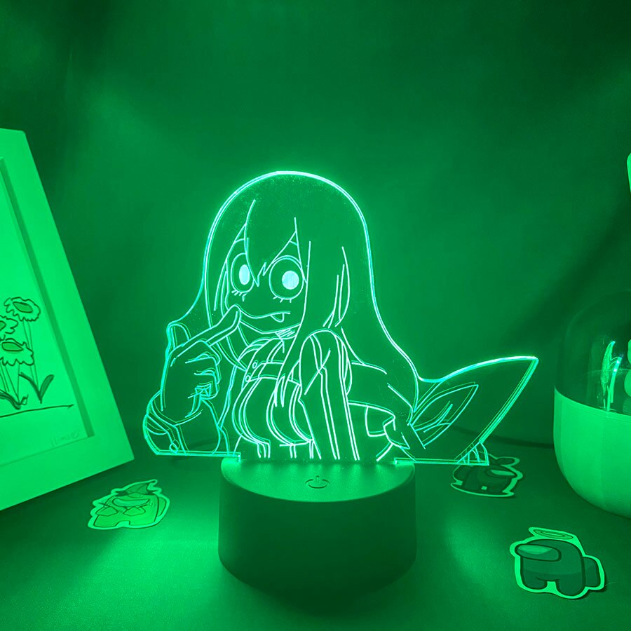 My Hero Academia Tsuyu Asui 3D Night Lights