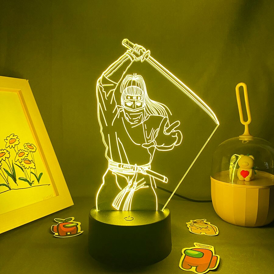 Hot Game Figure Shinobi-es 3 3D Night Lights